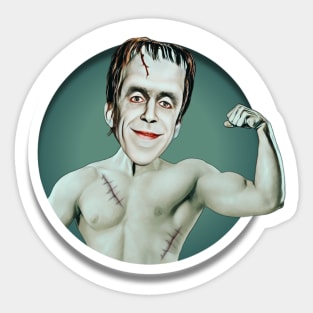 Herman Munster Sticker